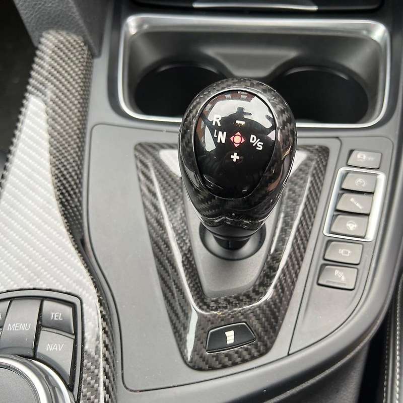 Gear Head Knob Trim Shifter Lever Cover For-bmw M2 M3 M4 M5 X5m X6m