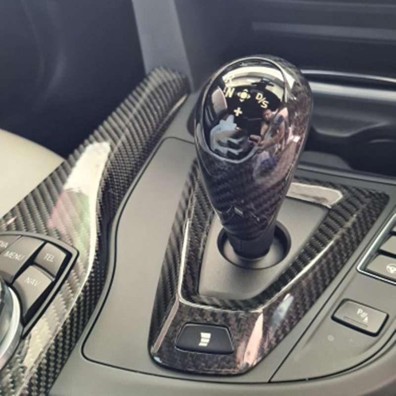 Gear Head Knob Trim Shifter Lever Cover For-bmw M2 M3 M4 M5 X5m X6m