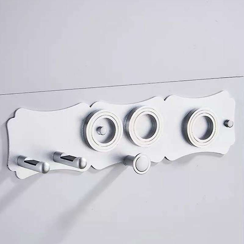 Hairdryer Shelf Silver Wall Mount Holder for Dyson Hair Dryer Drier