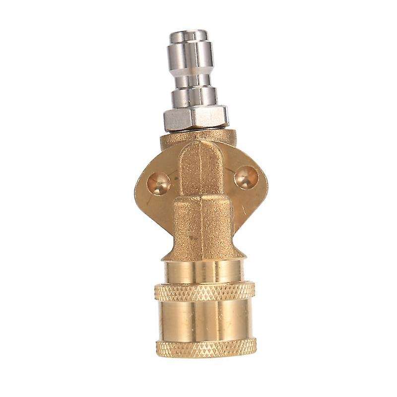 3x Quick Connecting Pivoting Coupler, 4500 Psi, 1/4 Inch
