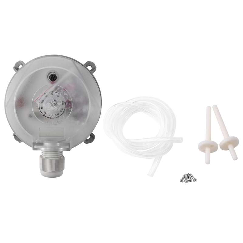 2x Air Differential Pressure Switch 30-300pa 1k-5kpa Adjustable