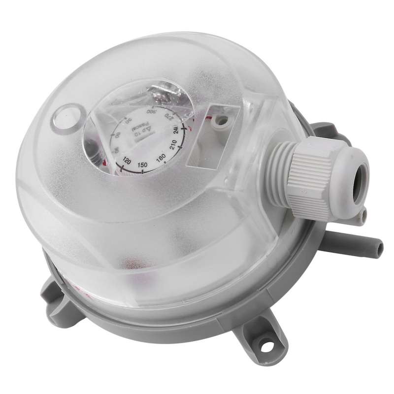 2x Air Differential Pressure Switch 30-300pa 1k-5kpa Adjustable