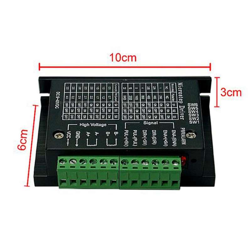 Tb6600 Upgraded Version Stepper Motor Driver Cnc Controller 42vdc