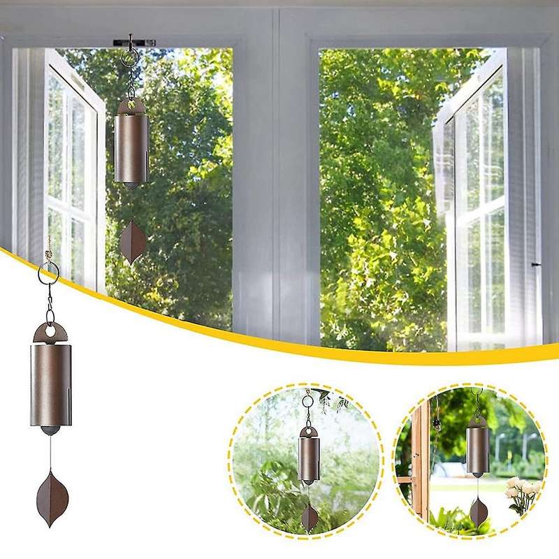 2pcs Deep Resonance Serenity Bell Windchime