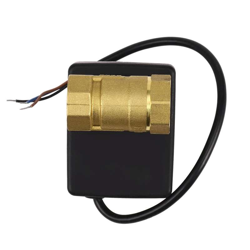 Ac220v Dn20 2 Way 3 Wires Motorized Ball Valve Electric Actuator