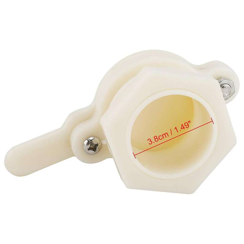 10 Pcs Nylon Heavy Duty Honey Gate Valve Use On Pails and Extractors