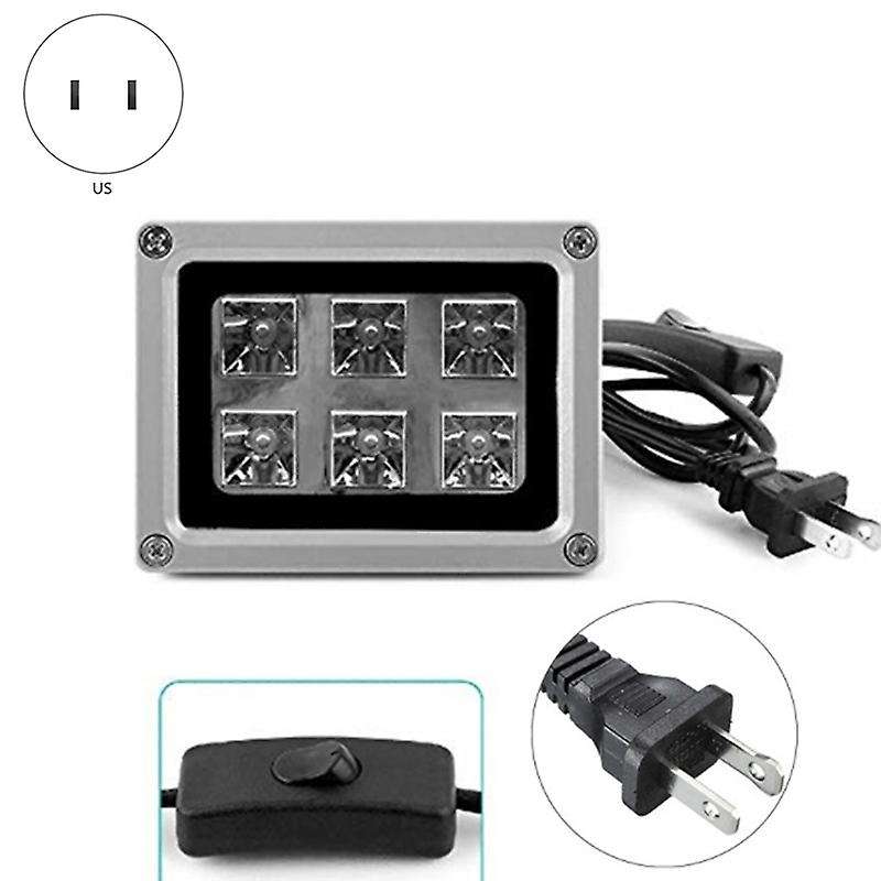 405nm Uv Led Curing Light Lamp Resin for Sla Dlp 3d Printer Us Plug