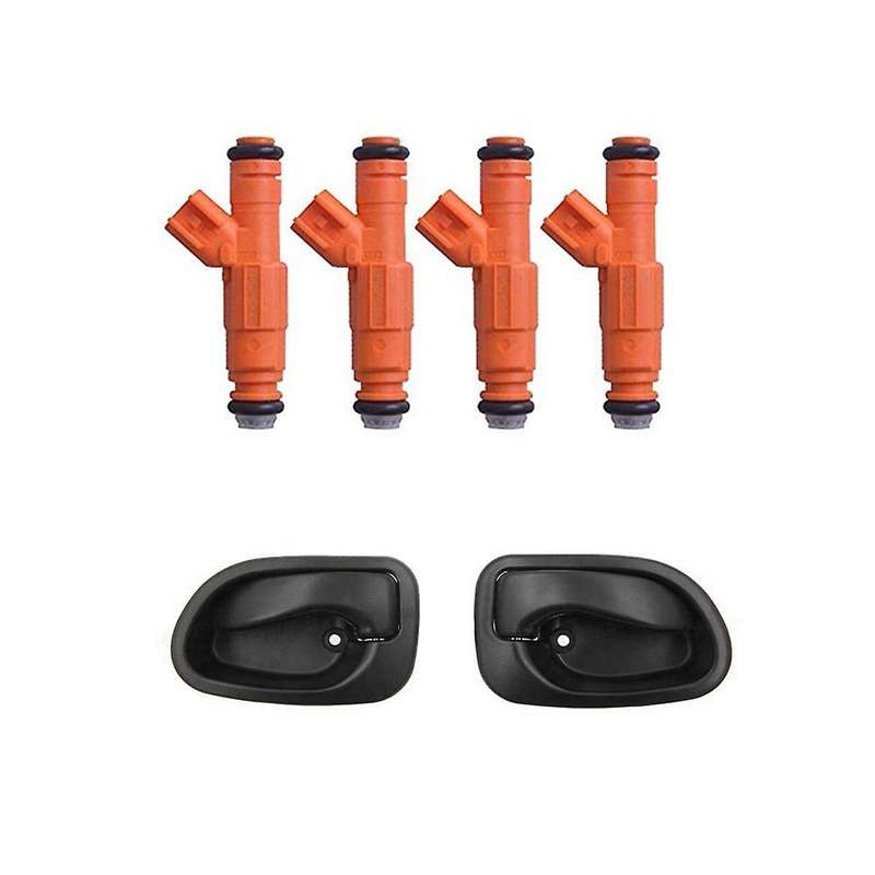 2pcs Front Left Right Car Interior Door Handle for Hyundai Atos 97-05