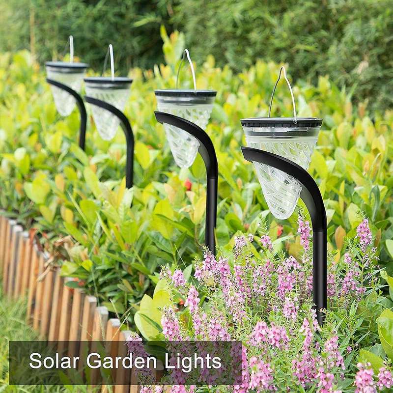 Solar Garden Lights Outdoor Decora Wall Hanging Solar Powered Lights