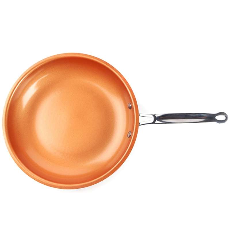 Copper Frying Pan Nonstick, 11 Inch Frying Pan with Ultra Nonstick