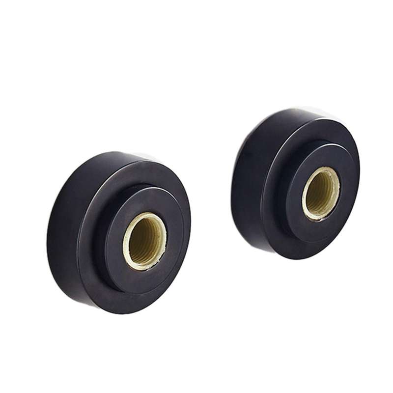 1pcs Shower Fixing Kit Equipment Water Pipe Copper Decor Cover -black