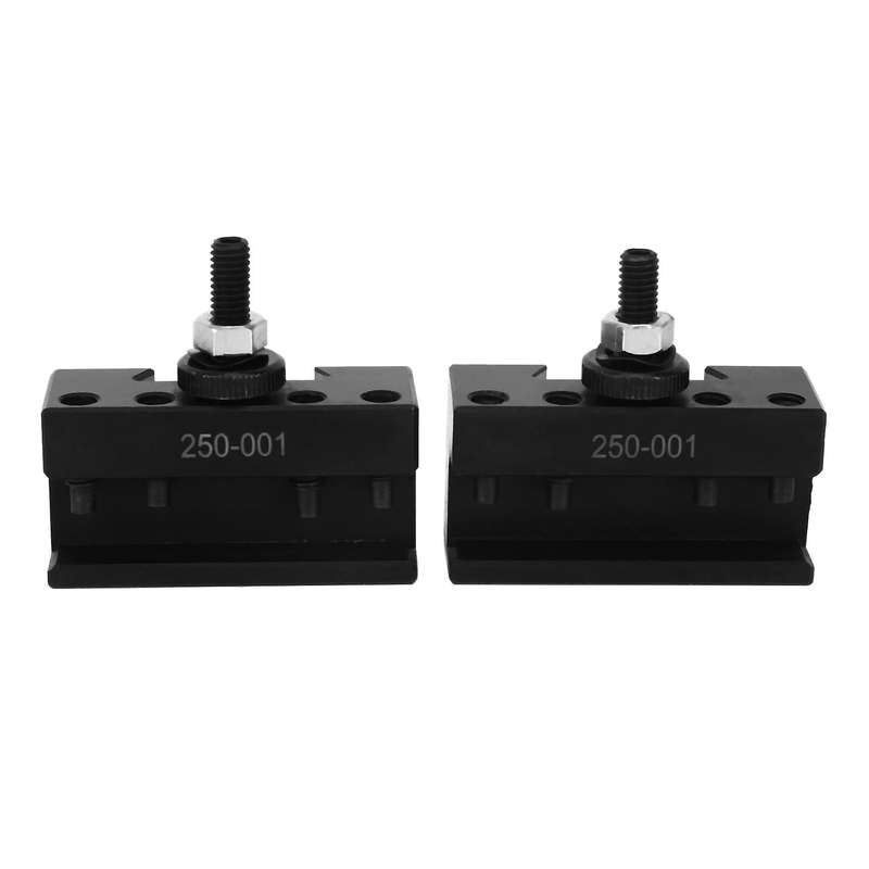 2-piece Set 250 - 001 Turning Tool Holder Steel Material 1 # Bracket