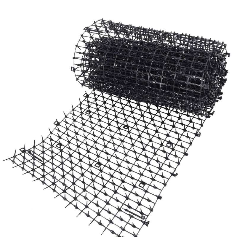 Garden Cat Scat Mat - Cats and Dogs Repellent Mat Plastic Spike