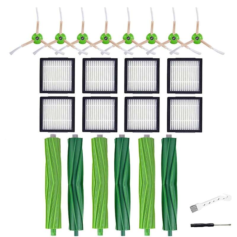 Rolling Brush Hepa Filter Side Brush Kits for Irobot Roomba A