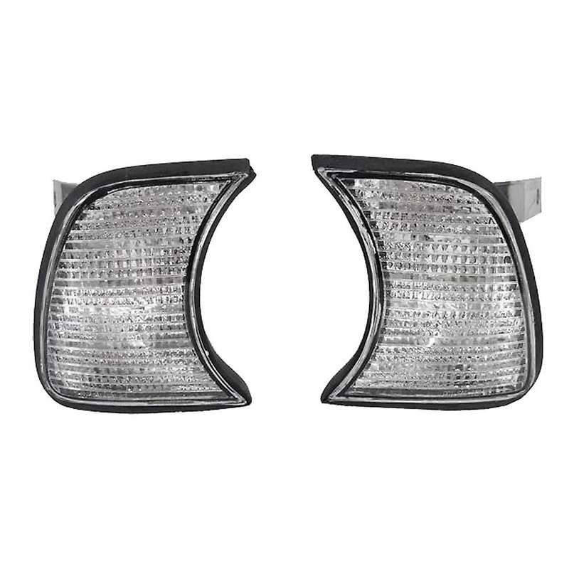 2pcs Car Turn Signal Indicator Corner Light Lamp For-bmw 5-series E34