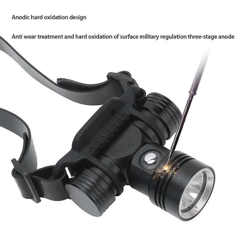 1000 Lumen Scuba Dive Headlight, Underwater 40m Swimming Torch