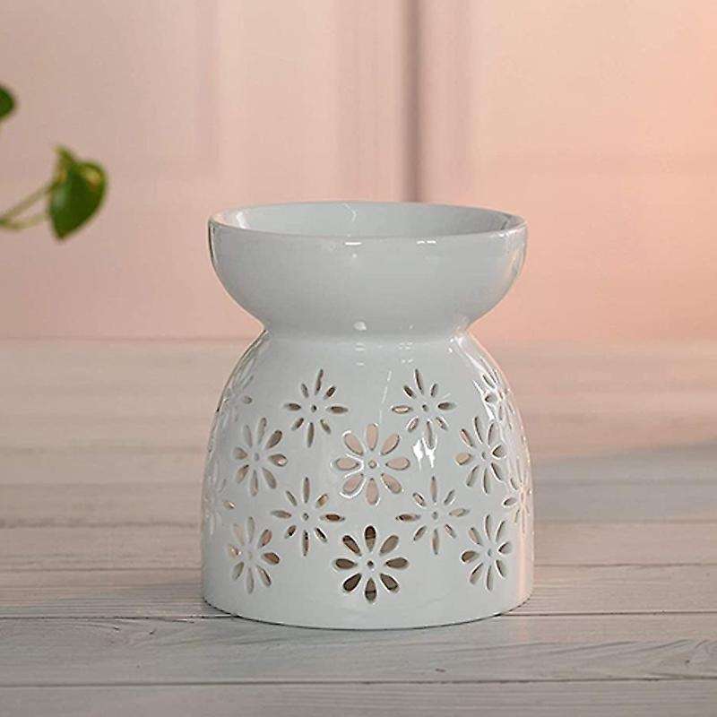 Incense Aroma Diffuser Furnace Home Decoration White Set Of 2