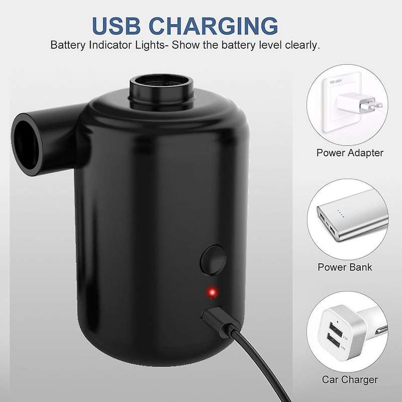 Electric Air Pump 5v 3600mah Usb Tpy-c Fast Charging Pump Vacuum Pump