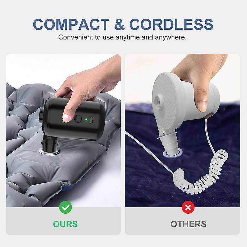 Electric Air Pump 5v 3600mah Usb Tpy-c Fast Charging Pump Vacuum Pump