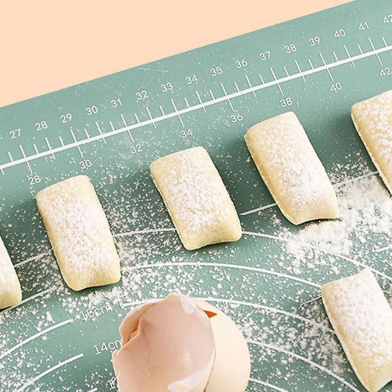Baking Tools Silicone Baking Mat Pastry Rolling Kneading Pad (blue)