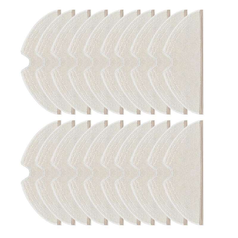 20pcs for Xiaomi Roborock T8 Robot Mop Cloth Parts Floor Cleaning
