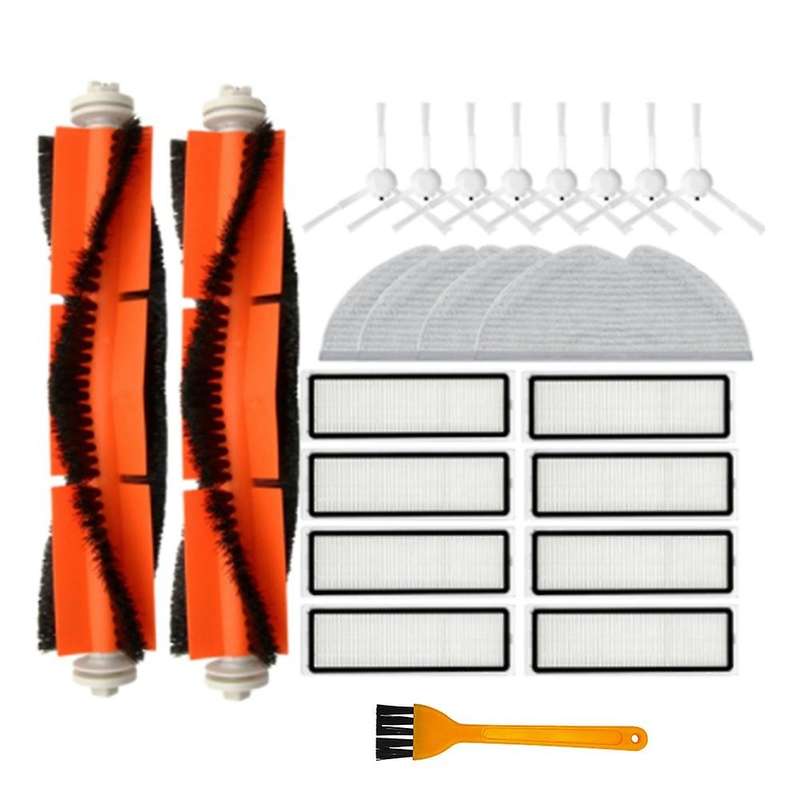 Main Side Brush Mop Rag Filter for Xiaomi Dreame Bot D9 Max Robotic