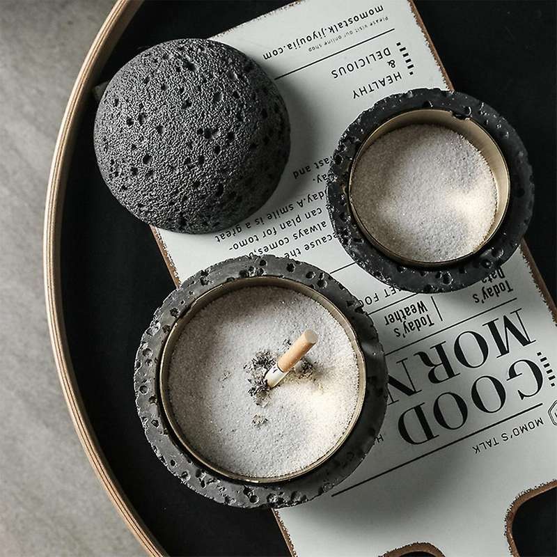New Cement Ashtray Creative Personality Trend Anti Fly Ash C