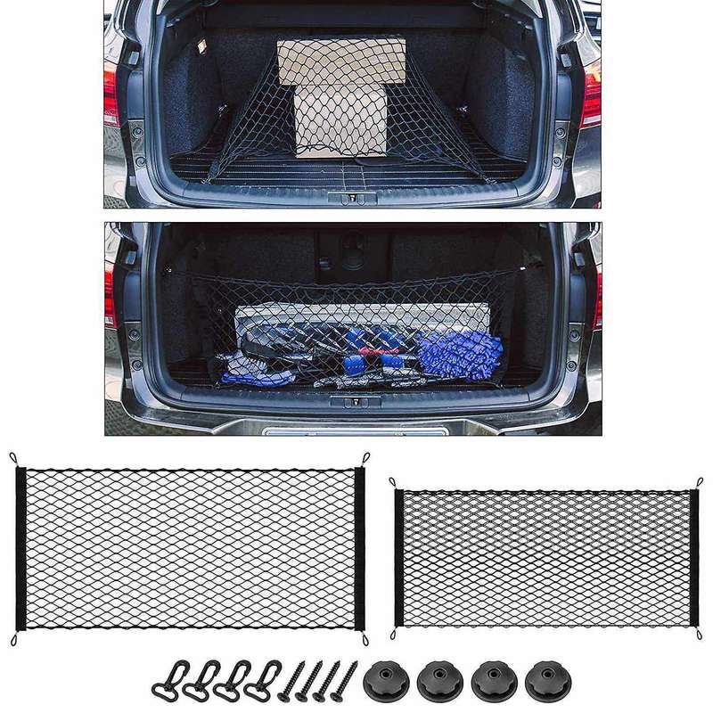 110x90cm Car Trunk Rear Storage Net Truck Car Cargo Net