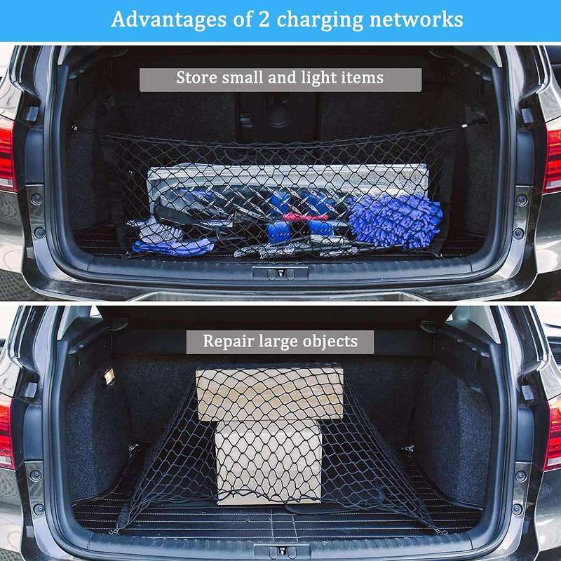 110x90cm Car Trunk Rear Storage Net Truck Car Cargo Net