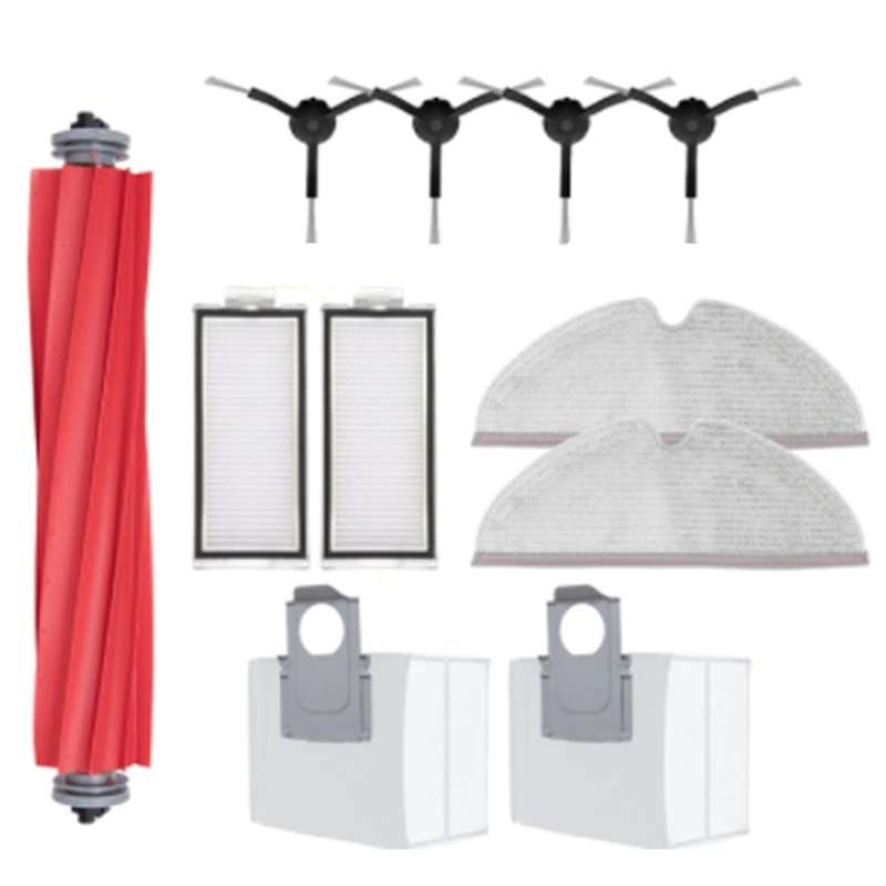 1set for Roborock T8 / Q7 Max/max+ Main Brush Filter Mop Rag Dust Bag