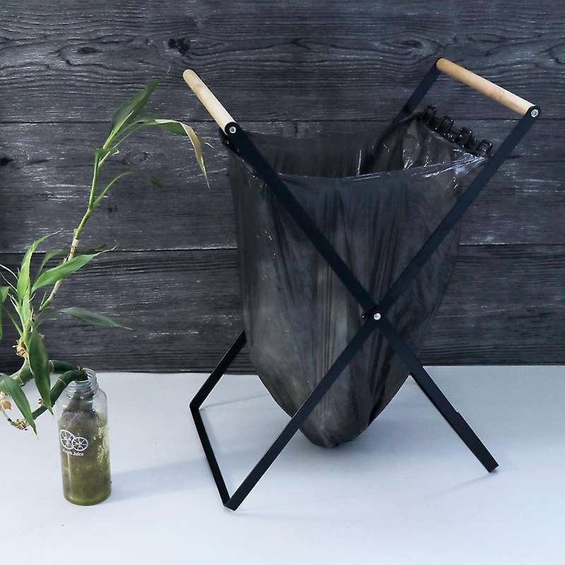 Garbage Storage Rack Outdoor Picnic Garbage Rack Garbage Rack, B