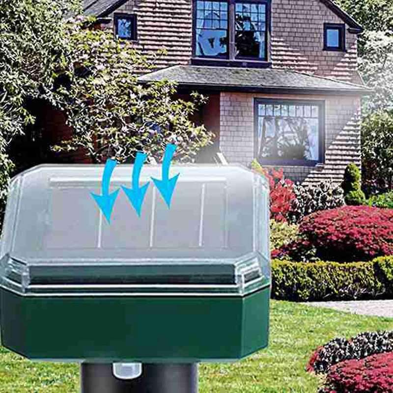 8 Pcs Solar Electronic Snake Repeller for Garden Yard Farm,etc