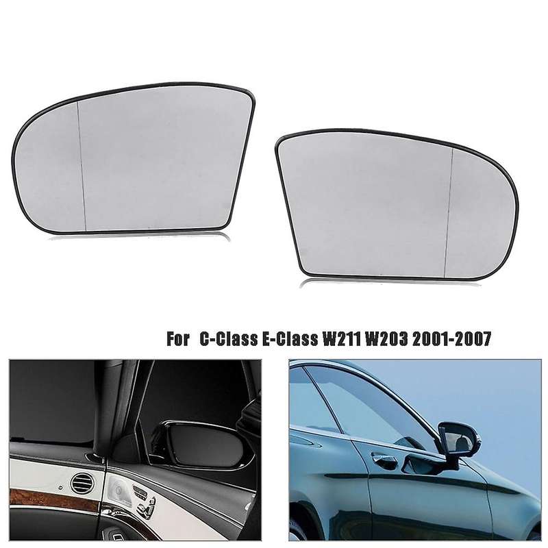 Car Rearview Mirror Heated Glass for Mercedes-benz C-class E-class