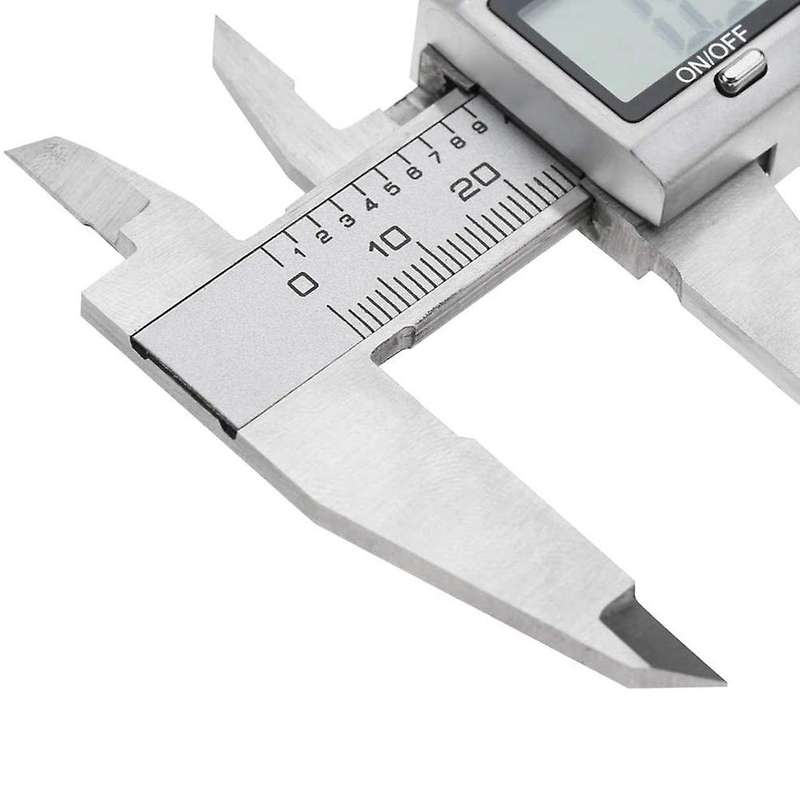 Vernier Caliper Ip54 High Precision Large Lcd Screen Stainless Steel