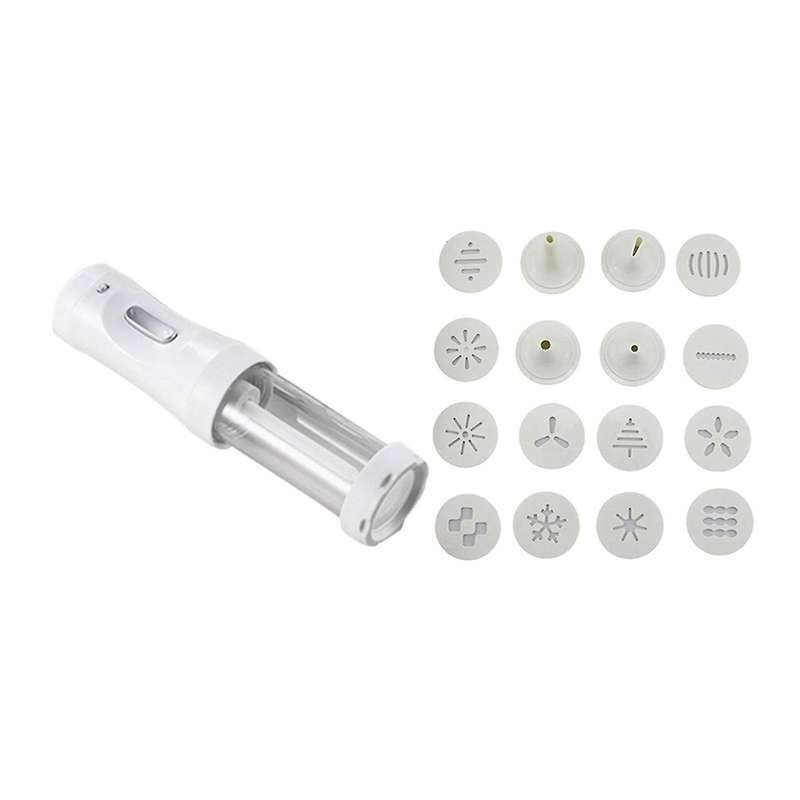 1 Set Electric Cookie Press Churros Maker Tips for Cake Diy Tools A