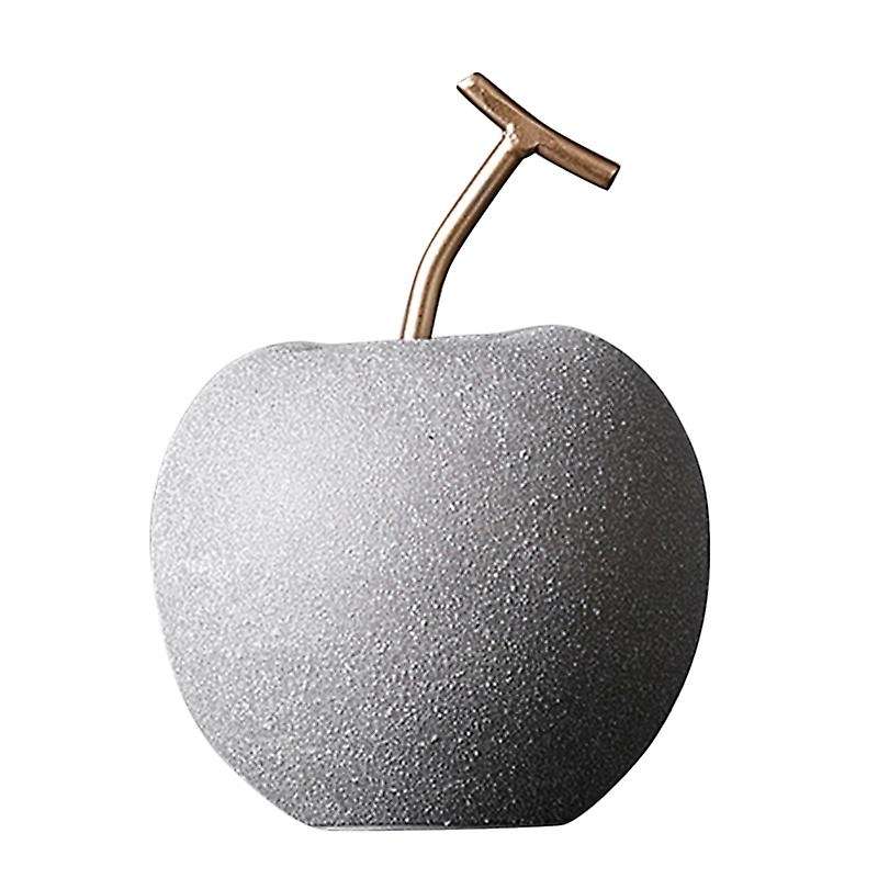 1pcs Nordic Modern Ceramic Simulation Pear Apple Decor 15cm