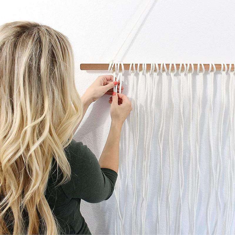 Diy Macrame Wall and Plant Hanging Starter Kit for Macrame Starter