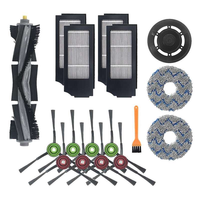 For Ecovacs T10 Turbo Sweeper Parts Main Brush Side Brush Mop Holder