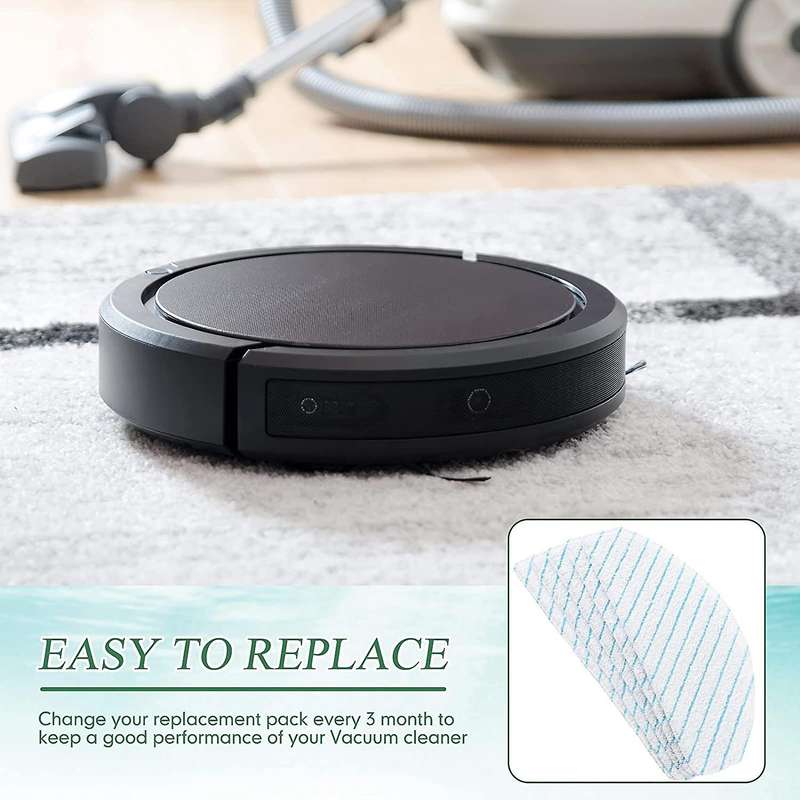100 Pcs Mop Pads for Ecovacs T9 T9+ T8 T8+ T8 Aivi N8 N8 Pro Robot