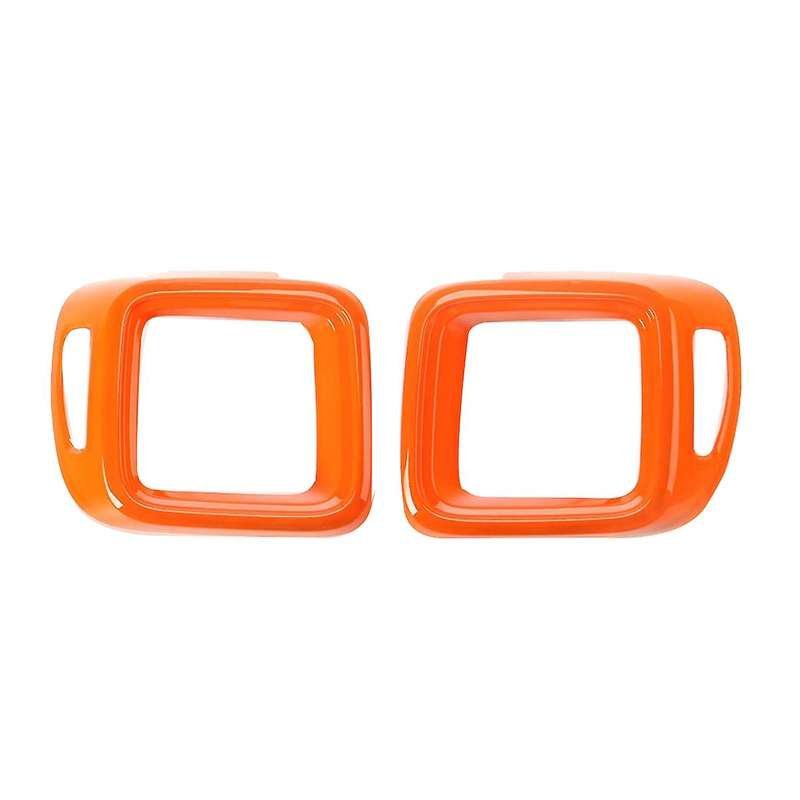 Car Tail Light Cover Rear Lamp Frame Trim for Jeep Renegade 2016 2017