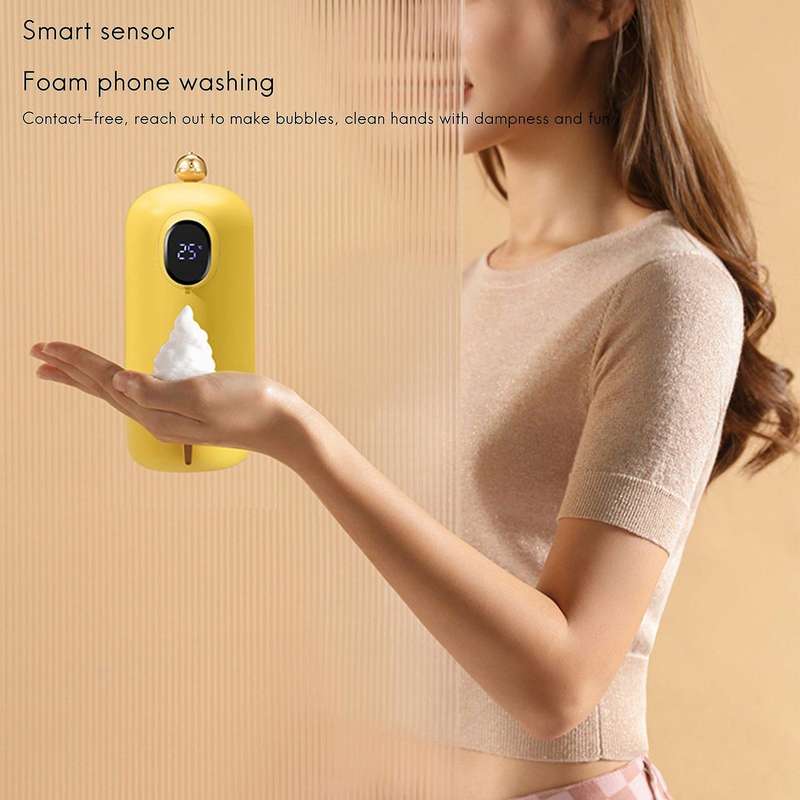 300ml Automatic Soap Dispenser Smart for Kitchen Toilet White