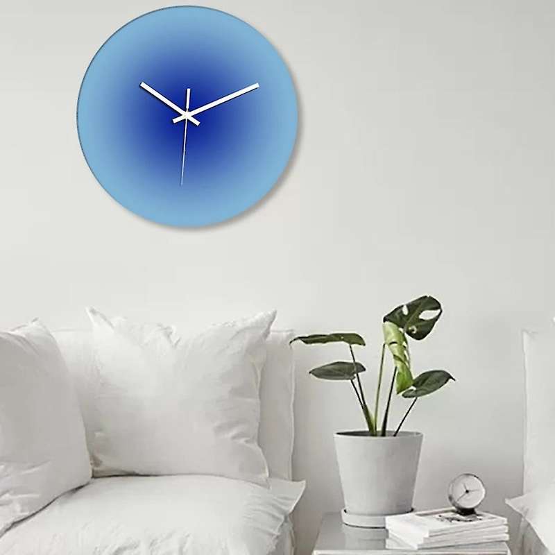 12 Inch Nordic Wall Clock 3d Ins Wall Hanging Silent Simple Clock A