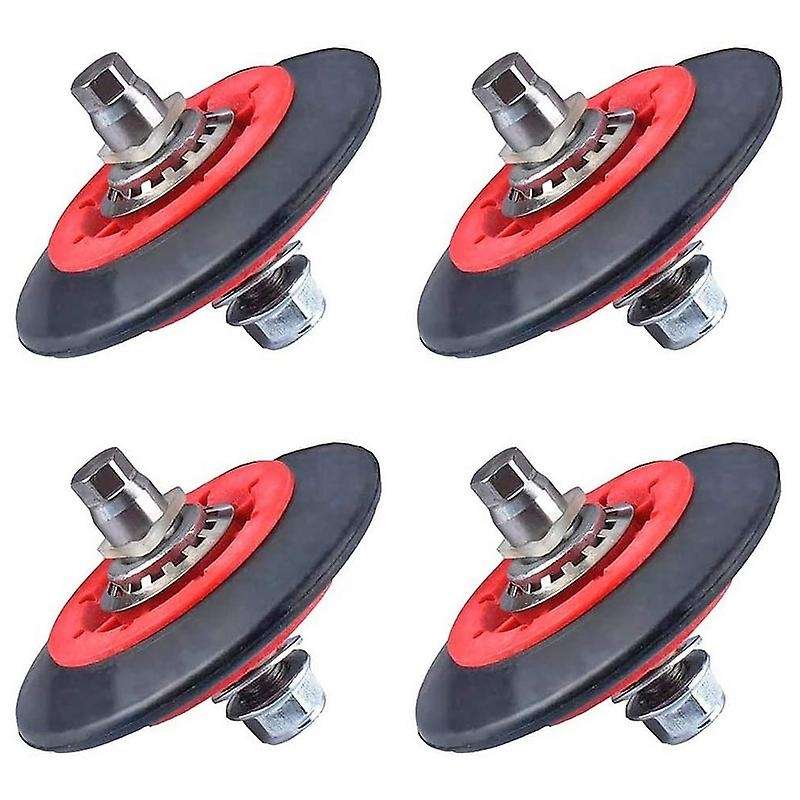 4 Pack Of 4581el2002c Dryer Drum Roller Assembly Fit for Lg, Kenmore