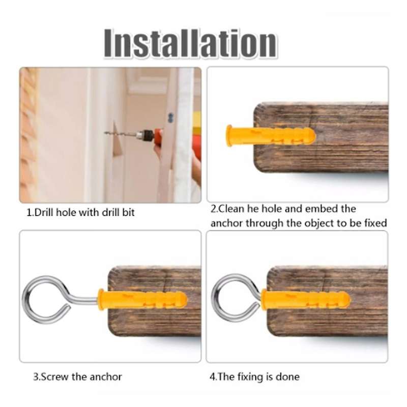 Stainless Steel Turnbuckle Cord Kit for Sun Shade Tent Installation
