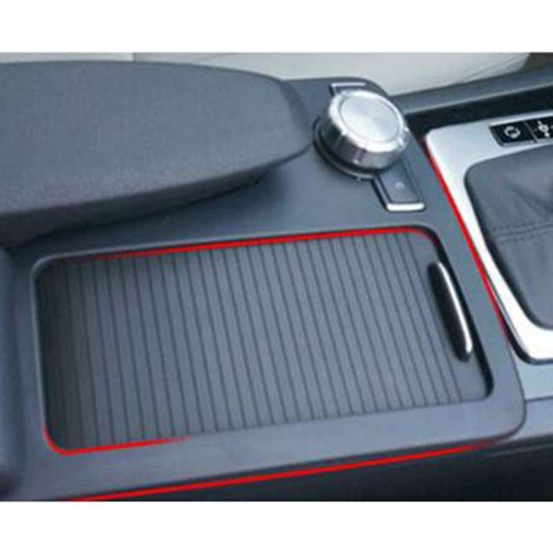 For Benz C-class W204 2007-2014 Black Square Console Cup Holder Cover