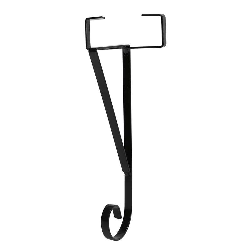 4 X Hanging Basket Brackets 11 In for Concrete Rust-proof-no Drilling