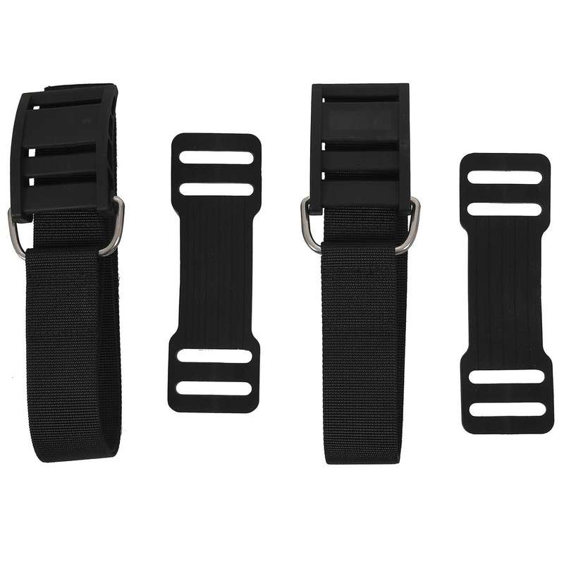 2pcs Scuba Diving Tank Strap Bcd Tank Strap Band Weight Webbing Belt
