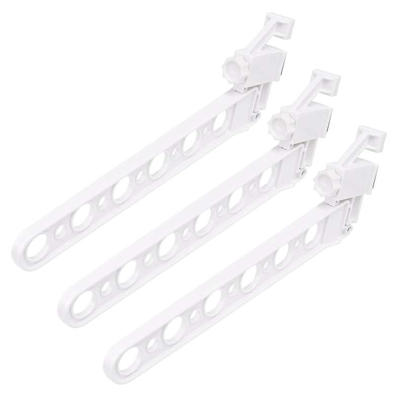 3pcs Portable Drying Rack All-in-one Camping Trailer without Drilling