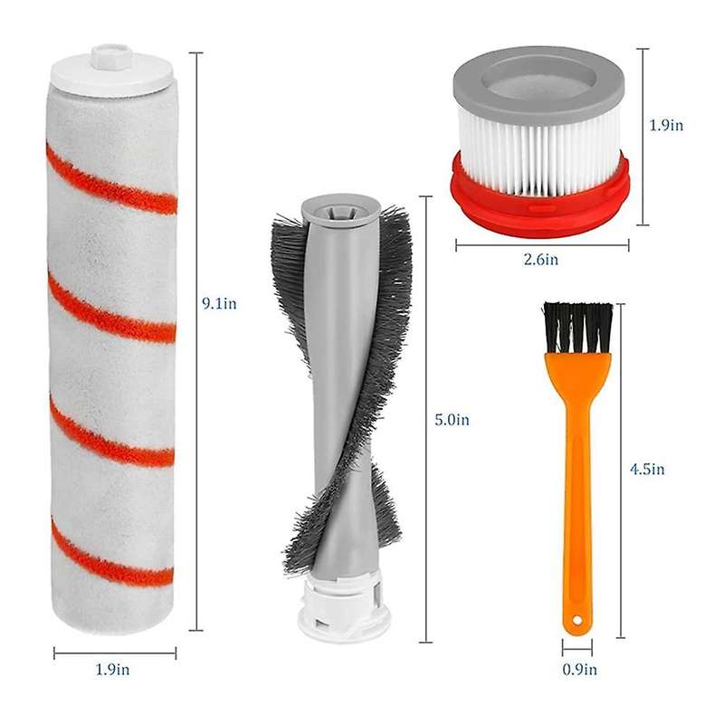 Hepa Filter Roller Brush for Xiaomi Dreame V8 V9 V9p Xr Handheld