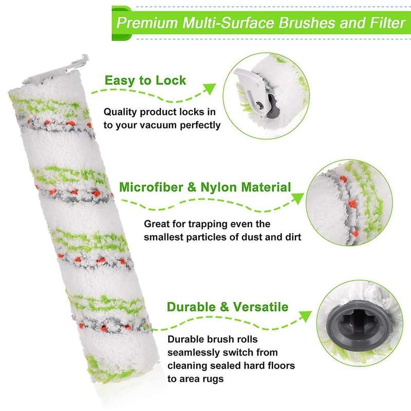 Replacement Roller Brush Hepa Filters Compatible for Bissell